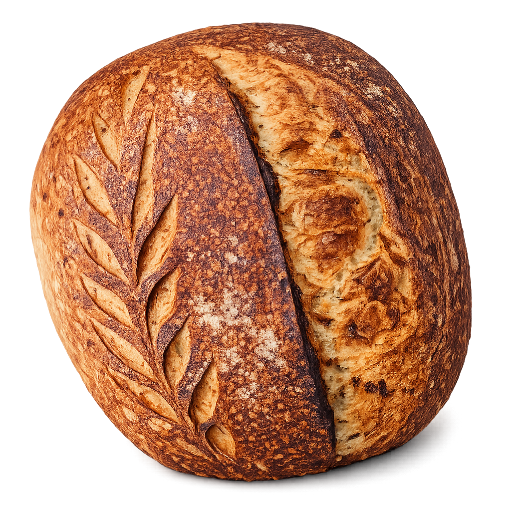 El yapımı ekşi maya ekmeği